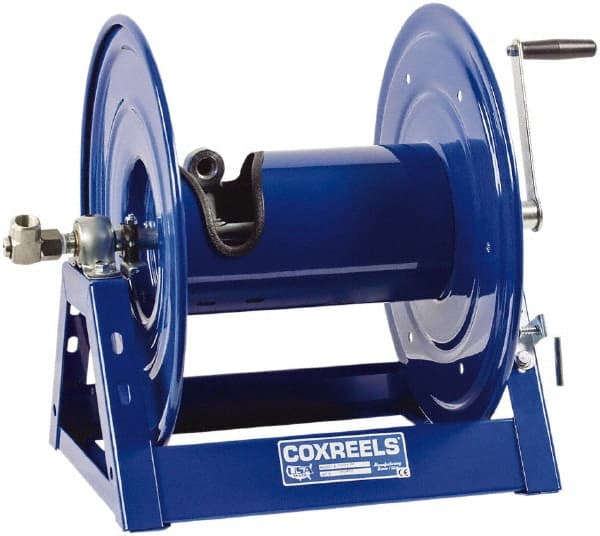 CoxReels - 100' Manual Hose Reel - 6,000 psi, Hose Not Included - Exact Tooling