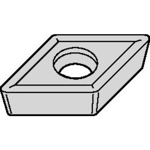 DCMT 432 Single-sided|T THM, 1/32″ Corner Radius, 3/16″ Thick, 1/2″ Inscribed Circle, Uncoated, Turning Indexable Insert - Exact Tooling
