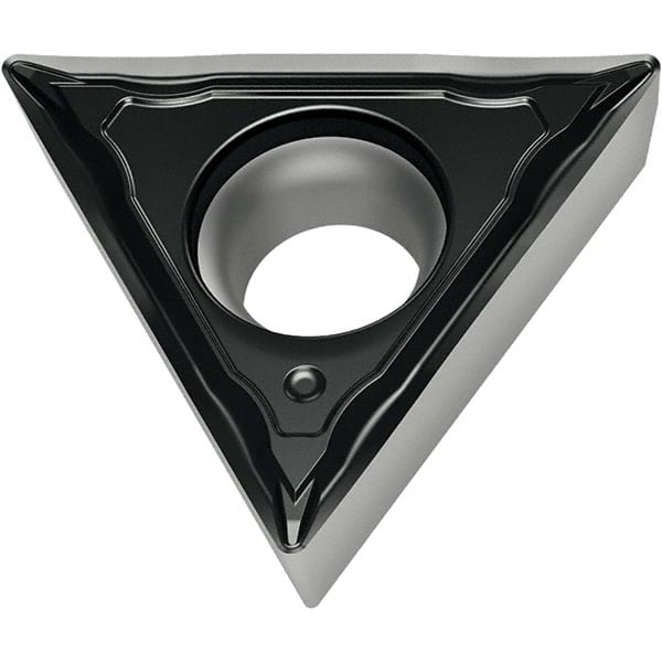 Walter - TCMT1.81.52 FM4 Grade WSM20S Carbide Turning Insert - 60° Triangle, 7/32" Inscr Circle, 3/32" Thick, 1/32" Corner Radius - Exact Tooling