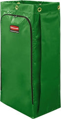 Rubbermaid - 34 Gal Vinyl Janitor Cart Bag - 10-1/2" Width - Exact Tooling