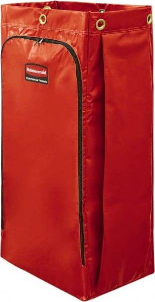 Rubbermaid - 34 Gal Vinyl Janitor Cart Bag - 10-1/2" Width - Exact Tooling