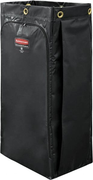 Rubbermaid - 34 Gal Vinyl Janitor Cart Bag - 10-1/2" Width - Exact Tooling