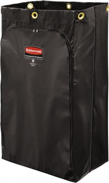 Rubbermaid - 24 Gal Vinyl Janitor Cart Bag - 10-1/2" Width - Exact Tooling