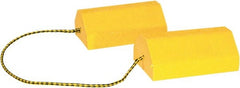 Buyers Products - 9-1/2" Wide x 4" High x 6" Deep, Composite Wheel Chock - Exact Tooling