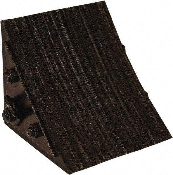 Buyers Products - 8-3/4" Wide x 8" High x 8" Deep, Rubber Wheel Chock - Exact Tooling