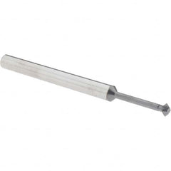Accupro - 5/32° 5/32" Cut Diam, 0.078" Cut Width, 3/16" Shank, Solid Carbide Double-Angle Cutter - Exact Tooling