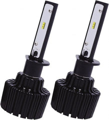 PRO-SOURCE - 4,500 Lumens, 12-24 VDC, H1 LED Headlight - 6500K Cool White Color Scale, 30 Low/High Watt, 30,000 to 50,000 Average Life Hours - Exact Tooling