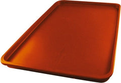 Made in USA - 14-1/4" Long x 9-1/2" Wide x 1-1/4" Deep Lid Tray - Polypropylene - Exact Tooling