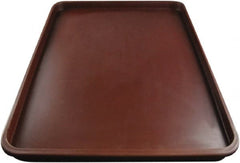 Made in USA - 14-1/4" Long x 9-1/2" Wide x 1-1/4" Deep Lid Tray - Polypropylene - Exact Tooling