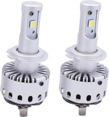 PRO-SOURCE - 8,000 Lumens, 12-24 VDC, H7 LED Headlight - 6500K Cool White Color Scale, 40 Low/High Watt, 30,000 to 50,000 Average Life Hours - Exact Tooling