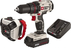 Porter-Cable - 20 Volt Cordless Tool Combination Kit - Includes 1/2" Drill/Driver & Blue Tooth Speaker, Lithium-Ion Battery Included - Exact Tooling