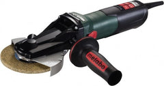 Metabo - 5" Wheel Diam, 2,000 to 7,600 RPM, Corded Angle & Disc Grinder - 5/8-11 Spindle, 9.5 Amps - Exact Tooling