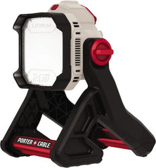 Porter-Cable - 20 Volts, 1800 Lumens, Cordless Work Light - Black/Gray, 8 hr Run Time - Exact Tooling