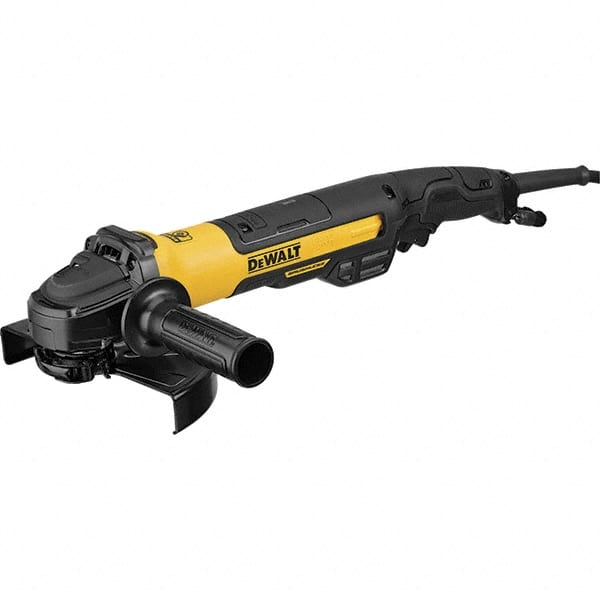 DeWALT - 7" Wheel Diam, 8,500 RPM, Corded Angle & Disc Grinder - 5/8-11 Spindle, 13 Amps - Exact Tooling