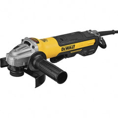 DeWALT - 5 & 6" Wheel Diam, 9,000 RPM, Corded Angle & Disc Grinder - 5/8-11 Spindle, 13 Amps - Exact Tooling