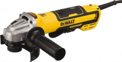 DeWALT - 5" Wheel Diam, 10,500 RPM, Corded Angle & Disc Grinder - 5/8-11 Spindle, 13 Amps - Exact Tooling