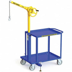 Sky Hook - 500 Lb Steel Lifting Hook Crane - Exact Tooling