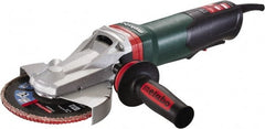 Metabo - 6" Wheel Diam, 9,600 RPM, Corded Angle & Disc Grinder - 5/8-11 Spindle, 13.5 Amps - Exact Tooling