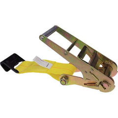 US Cargo Control - Slings & Tiedowns (Load-Rated) Type: Ratchet Tie Down Width (Inch): 4 - Exact Tooling