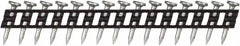 DeWALT - 13 Gauge 0.102" Shank Diam 0.78" Long Concrete Nails for Power Nailers - Steel, Yellow Zinc Finish, Smooth Shank, Angled Stick Plastic Collation, Round Head - Exact Tooling