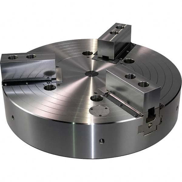 Kitagawa - Power Lathe Chucks Chuck Diameter (Decimal Inch): 24.0000 Number of Jaws: 3 - Exact Tooling