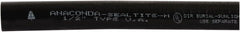 Anaconda Sealtite - 3/4" Trade Size, 150' Long, Flexible Liquidtight Conduit - Galvanized Steel & PVC, 19.05mm ID, Black - Exact Tooling