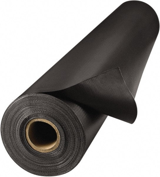 Steiner - 61" Wide Vinyl Laminated Polyester Welding Curtain - Black - Exact Tooling