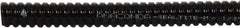 Anaconda Sealtite - 1" Trade Size, 400' Long, Flexible Liquidtight Conduit - Galvanized Steel & PVC, 25.4mm ID, Black - Exact Tooling