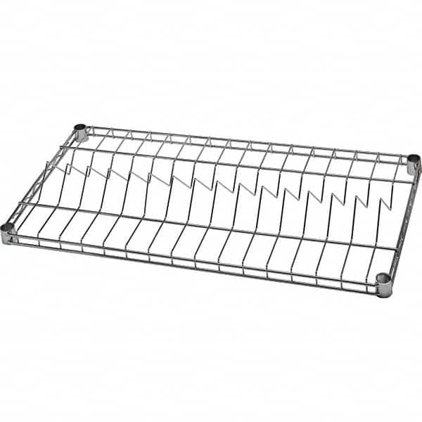 Quantum Storage - 1 Shelf Wire Shelving Unit - 18" Wide x 36" Deep, - Exact Tooling