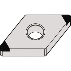 Kennametal - DNGA433 MT Grade KBH10 CBN Turning Insert - 55° Diamond, 1/2" Inscr Circle, 3/16" Thick, 3/64" Corner Radius - Exact Tooling