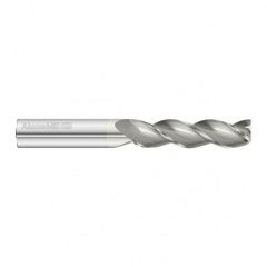 5/8 Dia. x 5 Overall Length 3-Flute Square End Solid Carbide SE End Mill-Round Shank-Center Cut-FC5 - Exact Tooling
