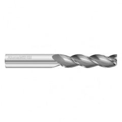 3833 5/8X3-1/4X6 3FL ALUMAMILL EM - Exact Tooling