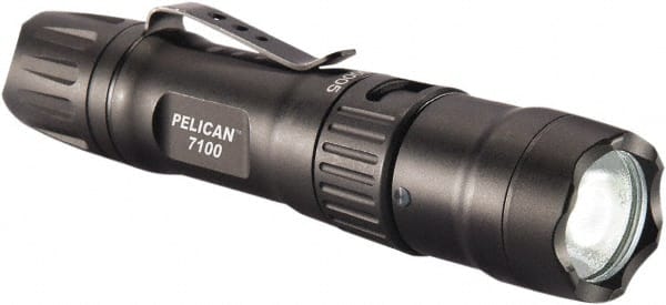 Pelican Products, Inc. - LED Bulb, 695 Lumens, Industrial/Tactical Flashlight - Black Aluminum Body, 1 3.7V Lithium-Ion Battery Included - Exact Tooling