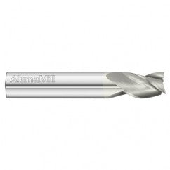 3/8 Dia. x 2-1/2 Overall Length 3-Flute Square End Solid Carbide SE End Mill-Round Shank-Center Cut-FC19 - Exact Tooling