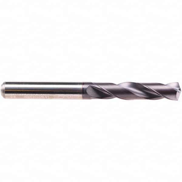 Emuge - 7.6mm 140° Spiral Flute Solid Carbide Screw Machine Drill Bit - Exact Tooling