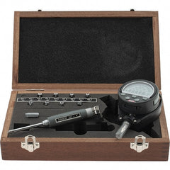 SPI - 6 to 10mm, 40mm Deep, Electronic Bore Gage - Up to 0.012mm Accuracy, 0.002mm Resolution, Data Output, Includes Indicator - Exact Tooling