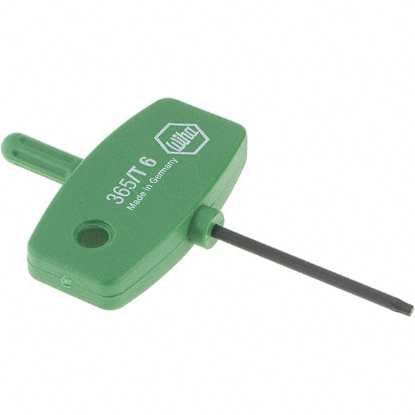 Wiha - T6 Torx Key - Wing Handle, 35mm Length Under Head, 2.7" OAL - Exact Tooling