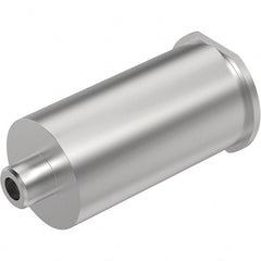 Kennametal - 20mm ID x 32mm OD, 36mm Head Diam, Slotted Hydraulic Chuck Sleeve - Steel, 70mm Length Under Head, Through Coolant - Exact Tooling