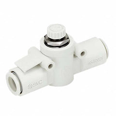 SMC PNEUMATICS - Speed & Flow Control Valves Valve Type: Flow Control Offset Inline Tube Outside Diameter (mm): 8 - Exact Tooling