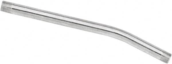 lumax - 7,500 Operating psi, 1/8 Thread, Fixed Grease Gun Rigid Extension with Coupler - NPT (M) Thread - Exact Tooling