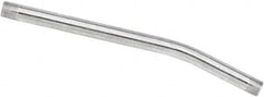 lumax - 7,500 Operating psi, 1/8 Thread, Fixed Grease Gun Rigid Extension with Coupler - NPT (M) Thread - Exact Tooling