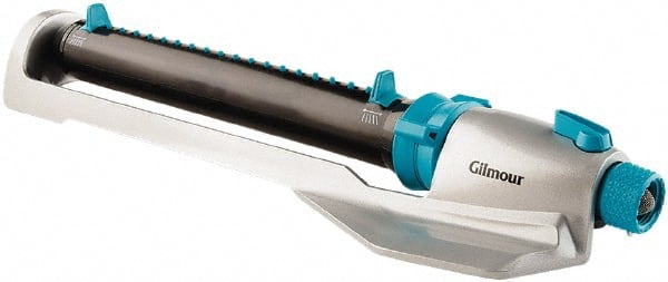 Gilmour - 3/4-8 NH Oscillating Lawn Sprinkler - Above Ground, Circular Spray Pattern, Sled Style Base - Exact Tooling