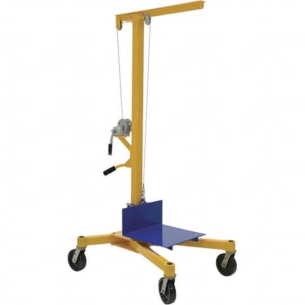 Vestil - 500 Lb Capacity, 70" Lift Height, Portable Workstation Manually Operated Lift - Exact Tooling