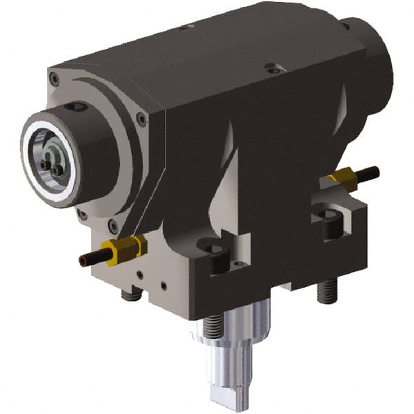 Kennametal - 4.7638" Max Cut, 40mm Shank Diam, Driven Tool Radial - 85mm Projection, 48mm Nose Diam, Through Coolant - Exact Tooling