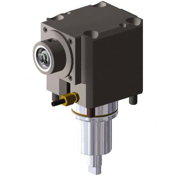 Kennametal - 3.543" Max Cut, 55mm Shank Diam, Driven Tool Radial - 60mm Projection, 40mm Nose Diam - Exact Tooling