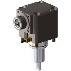 Kennametal - 3.543" Max Cut, 55mm Shank Diam, Driven Tool Radial - 60mm Projection, 40mm Nose Diam - Exact Tooling