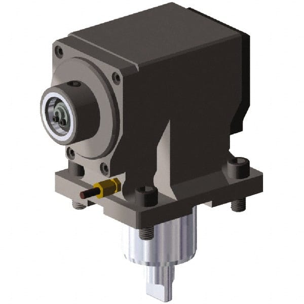 Kennametal - 5.3543" Max Cut, 59.9mm Shank Diam, Driven Tool Radial - 90mm Projection, 48mm Nose Diam, Through Coolant - Exact Tooling