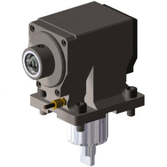 Kennametal - 5.3543" Max Cut, 59.9mm Shank Diam, Driven Tool Radial - 90mm Projection, 48mm Nose Diam, Through Coolant - Exact Tooling