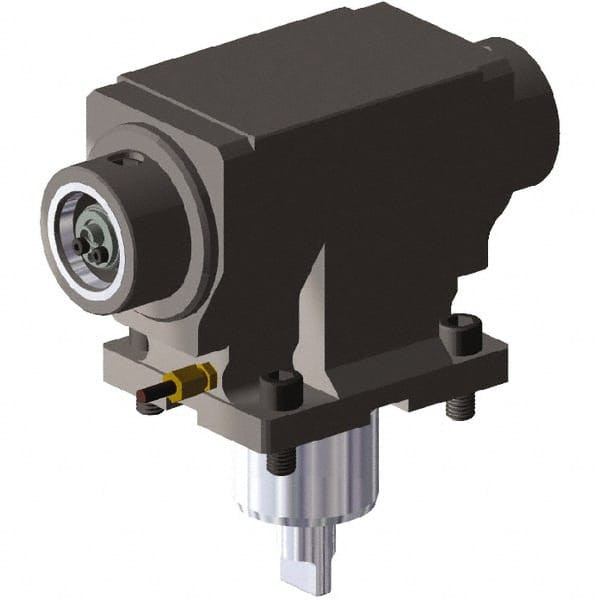 Kennametal - 5.3543" Max Cut, 59.9mm Shank Diam, Driven Tool Radial - 90mm Projection, 63mm Nose Diam - Exact Tooling