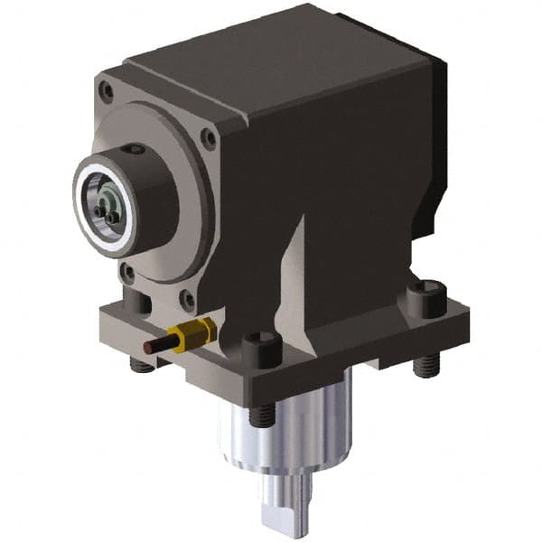 Kennametal - 5.3543" Max Cut, 59.9mm Shank Diam, Driven Tool Radial - 90mm Projection, 48mm Nose Diam - Exact Tooling